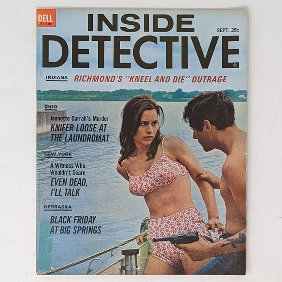 Inside Detective September 1965 + Official Detective Stories March 1966 Vintage - Picture 2 of 7